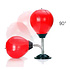 Decopatent - Boksbal tafelmodel - Stressbal - Mini bokszak - Punching Ball - Tafel boksbal bureau op voet - Volwassenen & Kinderen