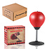 Decopatent - Boksbal tafelmodel - Stressbal - Mini bokszak - Punching Ball - Tafel boksbal bureau op voet - Volwassenen & Kinderen