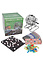 Decopatent - Tombola Bingo Spel Deluxe - Bingomolen - Tombola Deluxe - Bingoballen - Bingo kaarten - Fiches - Spelbord - Bingo molen - Metaal - Lotto Kinderspel