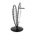 Decopatent - Metalen Hart Vaas met Glazen Buis – Decoratief Silhouet Vaasje voor Bloemen & Stekjes