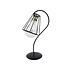 Decopatent - Metalen Staande Decoratie Bloemenlamp - glazen lamp vaas - vaasje glas - Om bloemetjes, stekjes, droogbloemen of luchtplantjes in te zetten