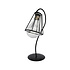 Decopatent - Metalen Staande Decoratie Bloemenlamp - glazen lamp vaas - vaasje glas - Om bloemetjes, stekjes, droogbloemen of luchtplantjes in te zetten