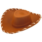 Henbrandt Henbrandt - Cowboy hoed - Volwassenen - Unisex - Indiaan - Voor Carnaval of Western Thema feest - Wild West Cowboyhoed: Maat 58 - Bruin