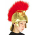 Henbrandt Henbrandt - Romeinse Helm met Rode hoofdtooi - Kinderen - Verkleedaccessoires - Roman Helmet - Afmetingen: 18 x 19 x 33 Cm
