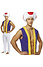 Henbrandt Henbrandt - VOLWASSENEN HEREN 3-Delig Paddenstoel Kostuum, bestaande uit: Overhemd, Broek en Paddenstoelen Muts - Mario Paddestoel Kostuum - TOAD uit Mario Kart - Carnavalskleding - Verkleedkleding - Vrijgezellenfeest - Man - Maat: ONE SIZE FITTS ALL