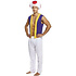 Henbrandt Henbrandt - VOLWASSENEN HEREN 3-Delig Paddenstoel Kostuum, bestaande uit: Overhemd, Broek en Paddenstoelen Muts - Mario Paddestoel Kostuum - TOAD uit Mario Kart - Carnavalskleding - Verkleedkleding - Vrijgezellenfeest - Man - Maat: ONE SIZE FITTS ALL
