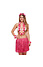 Henbrandt Henbrandt - 5-DELIGE VOLWASSENEN HAWAI SET - Bestaande uit: Hawai Rokje / Hawaïkrans / 2x Hawaii Armbanden - 1x Hawaii Hoofdband - Hawaii kostuum - Carnavalskleding - Verkleedkleding - Strandfeest - Vrouw - Maat: ONE SIZE FITTS ALL - Kleur: Roze