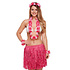 Henbrandt Henbrandt - 5-DELIGE VOLWASSENEN HAWAI SET - Bestaande uit: Hawai Rokje / Hawaïkrans / 2x Hawaii Armbanden - 1x Hawaii Hoofdband - Hawaii kostuum - Carnavalskleding - Verkleedkleding - Strandfeest - Vrouw - Maat: ONE SIZE FITTS ALL - Kleur: Roze