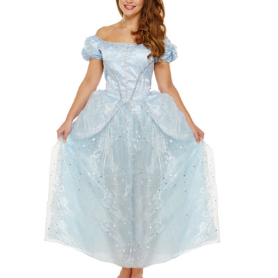 Henbrandt Henbrandt - VOLWASSENEN DAMES ASSEPOESTER JURK - Prinses kostuum - Feest Jurk - Carnavalskleding - Verkleedkleding - Vrijgezellenfeest - VROUW - Maat: ONE SIZE FITTS ALL