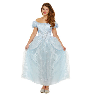 Henbrandt Henbrandt - VOLWASSENEN DAMES ASSEPOESTER JURK - Prinses kostuum - Feest Jurk - Carnavalskleding - Verkleedkleding - Vrijgezellenfeest - VROUW - Maat: ONE SIZE FITTS ALL