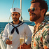 Henbrandt Henbrandt - VOLWASSENEN HEREN MATROZEN Kostuum, bestaande uit: Matrozen Hemd, Broek en Navy Hoed - Matroos kostuum - Carnavalskleding - Verkleedkleding - Vrijgezellenfeest - Man - Maat: ONE SIZE FITTS ALL
