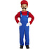 Henbrandt Henbrandt - MARIO Kostuum voor KINDEREN 10-12 Jaar - Bestaande uit: Mario Overall, Rood Shirt, Mario Pet - Loodgieter kostuum - Carnavalskleding - Verkleedkleding - KIND - Maat: 10 / 11 / 12 Jaar