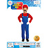 Henbrandt Henbrandt - MARIO Kostuum voor KINDEREN 10-12 Jaar - Bestaande uit: Mario Overall, Rood Shirt, Mario Pet - Loodgieter kostuum - Carnavalskleding - Verkleedkleding - KIND - Maat: 10 / 11 / 12 Jaar
