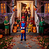 Henbrandt Henbrandt - MARIO Kostuum voor KINDEREN 10-12 Jaar - Bestaande uit: Mario Overall, Rood Shirt, Mario Pet - Loodgieter kostuum - Carnavalskleding - Verkleedkleding - KIND - Maat: 10 / 11 / 12 Jaar