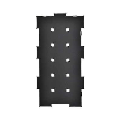 Decopatent Decopatent - XL Fotolijst Collage voor 18 Foto's van (10x15 & 15x10 Cm) - Fotolijsten - Fotolijstje met 18 fotokaders - 47 x 93 Cm - Wit