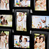 Decopatent Decopatent - XL Fotolijst Collage voor 18 Foto's van (10x15 & 15x10 Cm) - Fotolijsten - Fotolijstje met 18 fotokaders - 47 x 93 Cm - Zwart