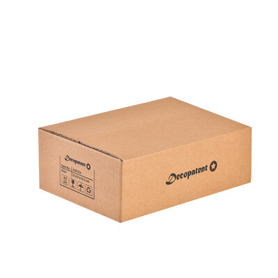 Decopatent - Dienblad Bamboe Hout Ovaal - Koffie / Thee dienblad met handvaten - Fruitschaal - Keuken serveer tray dienblad met opstaande rand  - Afm. 29 x 20.5 x 5 Cm.