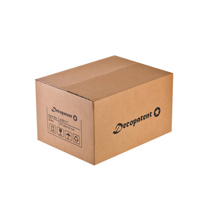 Decopatent - Smal Keukenrek opbergrek 4 laags op Wieltjes met Vakken - Smalle kast - Keukentrolley met wielen - Badkamer - Nisrek - Afm: 45.5 x 26 x 77 Cm