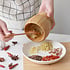 Decopatent - Bamboe Vijzel met Stamper Ø10 cm - Duurzame Houten Vijzel Set - Kruiden & Specerijen Malen - Keuken Accessoire Bamboo