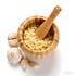 Decopatent - Bamboe Vijzel met Stamper Ø11 cm - Duurzame Houten Vijzel Set - Kruiden & Specerijen Malen - Keuken Accessoire Bamboo