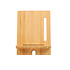 Decopatent - Universele Telefoonhouder / Tablethouder - Telefoon houder van Bamboe hout - tablet / iPad houder - standaard voor Gsm - Afm Staand: 15x20x0.8 Cm - Afm Liggend: 20x15x0.8 Cm.