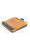 Decopatent - Laptop Schoot Standaard Bamboe Hout met Telefoon / Ipad houder - Laptopstandaard - Laptop verhoger - Laptoptafel Schoot - Schoottafel - Knietafel - Afm: 42 x 34 x 8 Cm