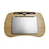 Decopatent - Laptop Schoot Standaard - Bamboe Laptray Schootkussen - Laptopstandaard - Laptop verhoger - Laptoptafel Schoot - Schoottafel - Knietafel - Afm: 55 x 35 x 8 Cm.