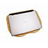 Decopatent - Laptop Schoot Standaard - Bamboe Laptray Schootkussen - Laptopstandaard - Laptop verhoger - Laptoptafel Schoot - Schoottafel - Knietafel - Afm: 38 x 28 x 8 Cm.