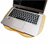 Decopatent - Laptop Schoot Standaard - Bamboe Laptray Schootkussen - Laptopstandaard - Laptop verhoger - Laptoptafel Schoot - Schoottafel - Knietafel - Afm: 38 x 28 x 8 Cm.