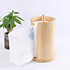 Decopatent Decopatent - Bamboe Keukenrolhouder Draaibaar - Houten Keukenrolstandaard - Staande Rolhouder voor Keukenpapier Rollen - Duurzaam Bamboe - Afmeting: 30 x 17.5 x 17.5 cm.