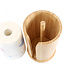 Decopatent Decopatent - Bamboe Keukenrolhouder Draaibaar - Houten Keukenrolstandaard - Staande Rolhouder voor Keukenpapier Rollen - Duurzaam Bamboe - Afmeting: 30 x 17.5 x 17.5 cm.
