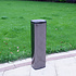 Decopatent - Staande Asbak met Afvalbak - Afm: 23 x 18,5 x 82,5 cm - Buiten Asbak - Rookpaal - Vloerasbak - Grote Buitenasbak - Weerbestendig - Met Uitneembare Kunststof Binnenbak - Kleur: Zwart
