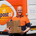 Shipping truck PostNL