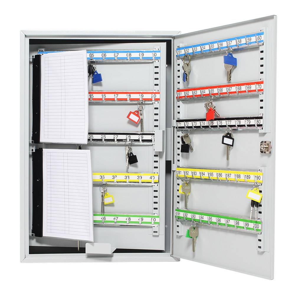 Rottner Tresor S200 Sleutelkast Voor 200 Sleutels Lichtgrijs rottner tresor kopen in de aanbieding