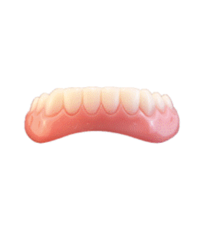 GrillzShop Kunstgebit InstantSmile Medium ONDER gebit (goedkope kunstgebit)