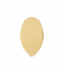 GrillzShop Ensemble de dents de vampire en or (2 pièces) - dents en or - 13x7 mm