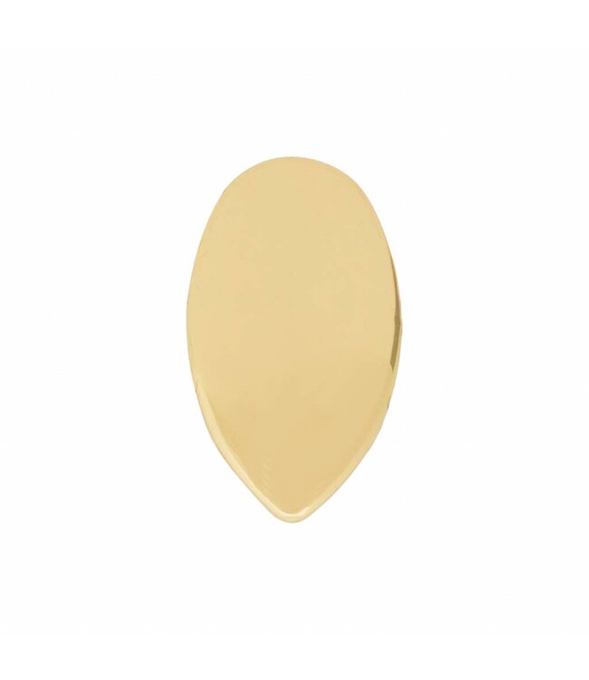 GrillzShop Gold Vampirzähne Satz (2 Stück) - Goldzahn - 13x7 mm