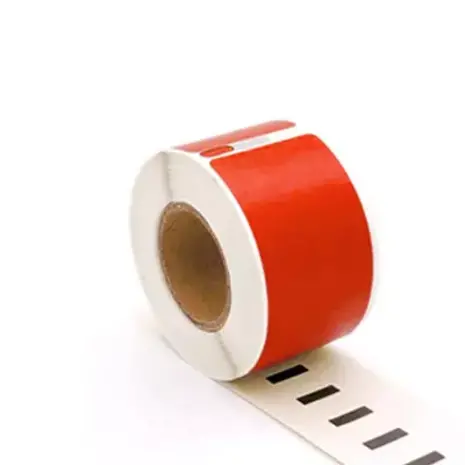 Dymo 99010 Compatible 89x28mm Rood Dymo 99010 Compatible 89x28mm Rood