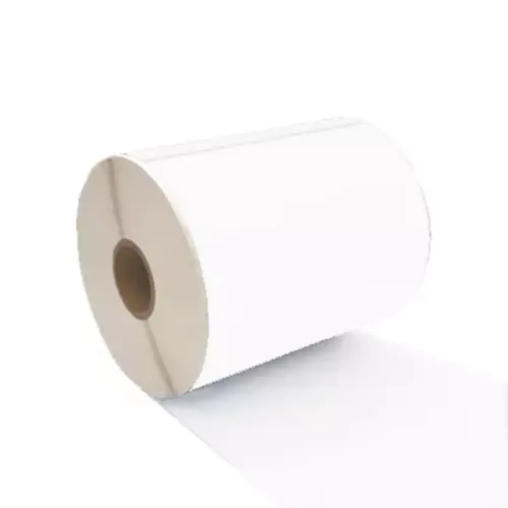 Zebra Compatible Verzendlabel 102x210mm, kern 25mm,  210 Stuks Wit