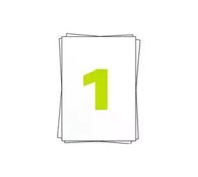 A4 Labels 100 x 1 stuks