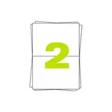 A4 Labels 100 x 2 stuks A4 Labels 100 x 2 stuks