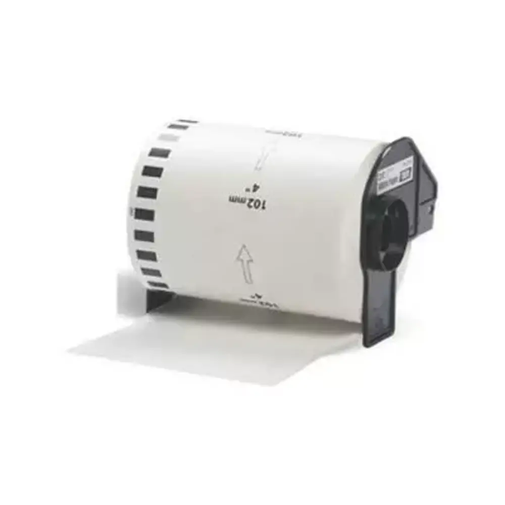 Brother DK-22243 Compatible 102mm x 30,48m Wit Brother DK-22243 Compatible 102mm x 30,48m Wit