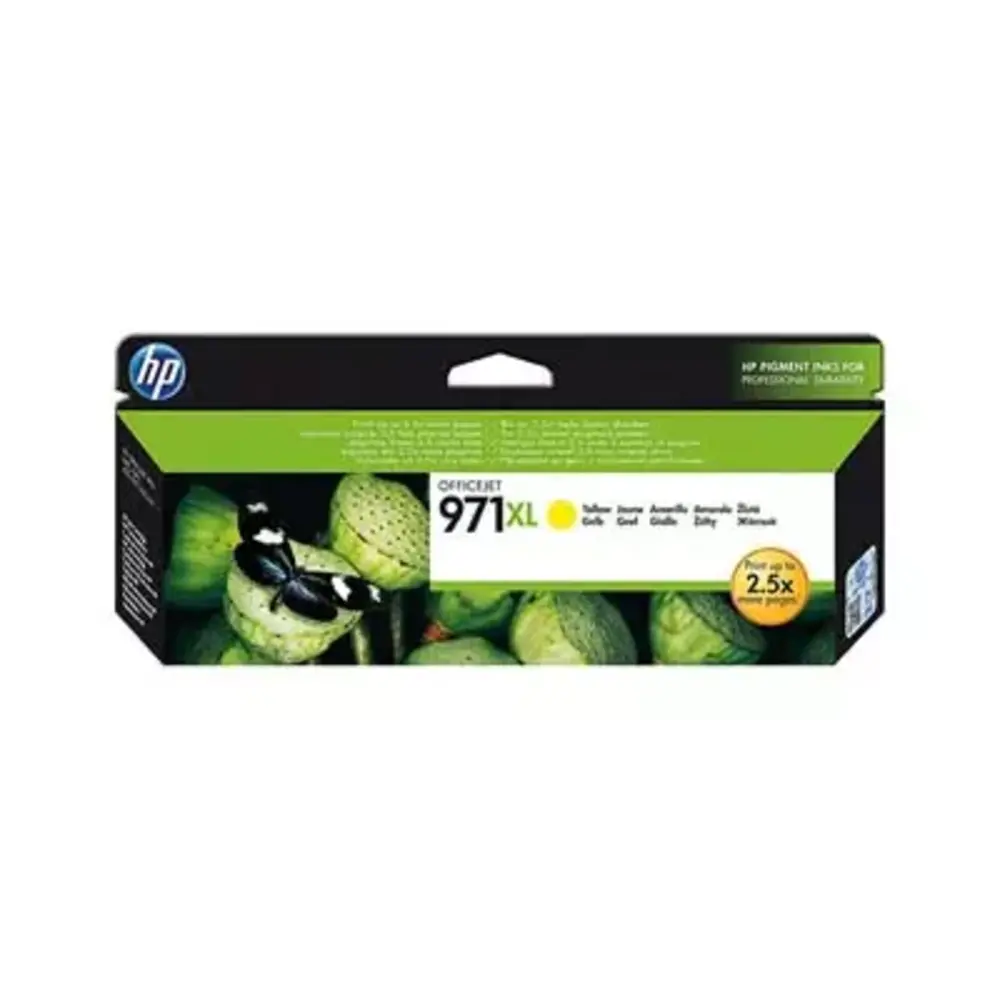 HP Origineel 971XL (CN628AE) Inktcartridge Geel