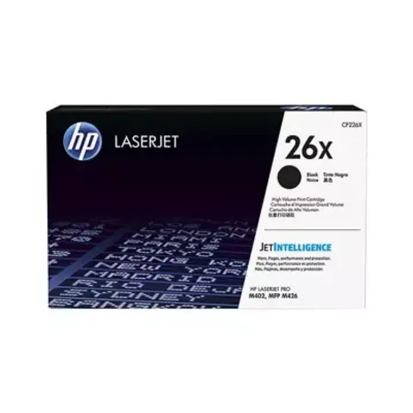 HP Origineel 26X (CF226X) Toner Zwart