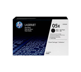 HP HP 05X (CE505XD) Toner Zwart 2-Pack