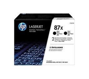 HP HP 87X (CF287XD) Toner Zwart 2-Pack