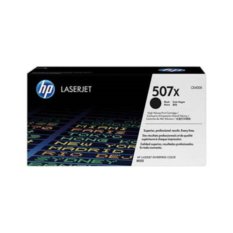 HP HP 507X (CE400X) Toner Zwart