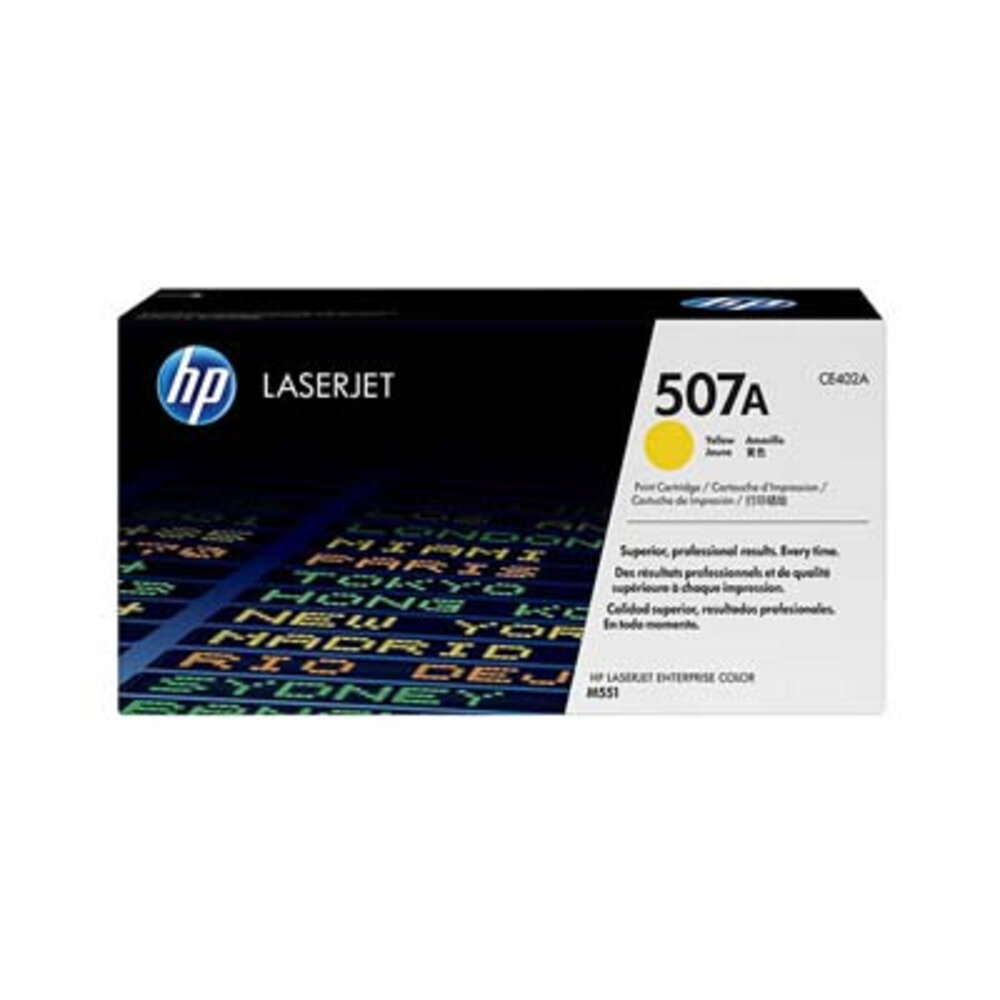 HP HP 507A (CE402A) Toner Geel
