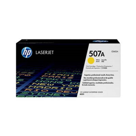 HP HP 507A (CE402A) Toner Geel