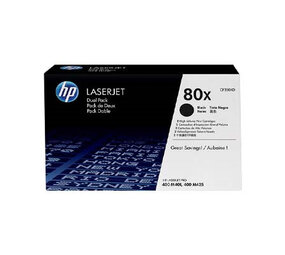 HP HP 80X (CF280XD) Toner Zwart 2-Pack